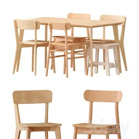 Ikea lisabo table chairs